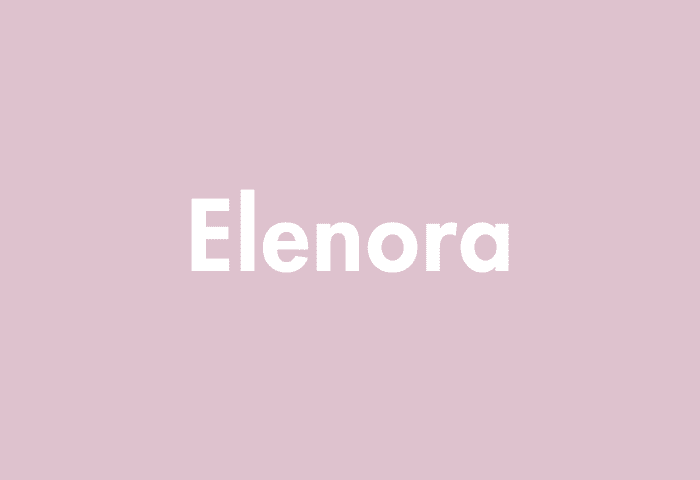 Elenora meaning