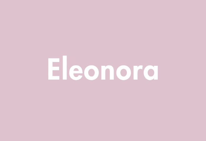 Eleonora meaning