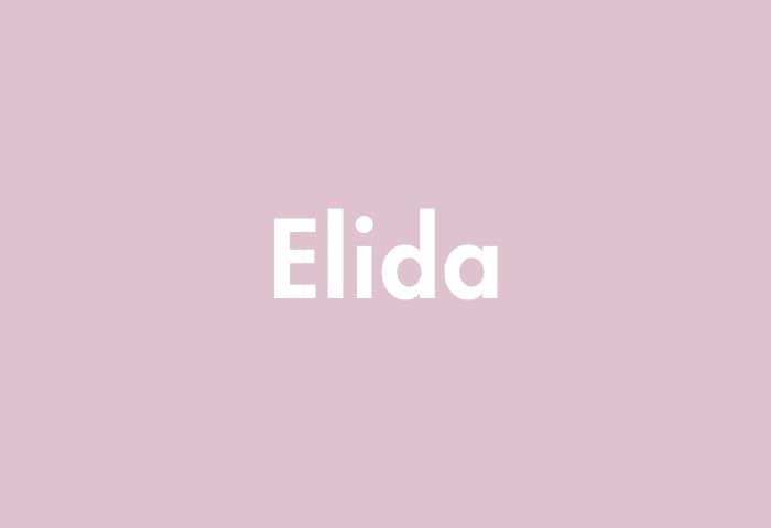 Elida meaning