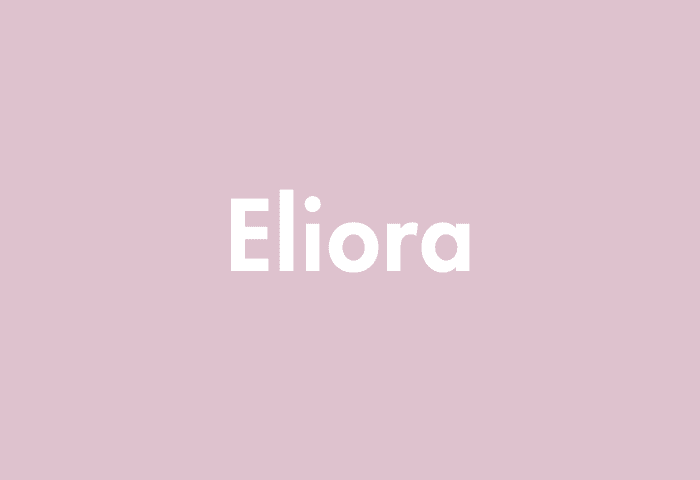 Eliora meaning