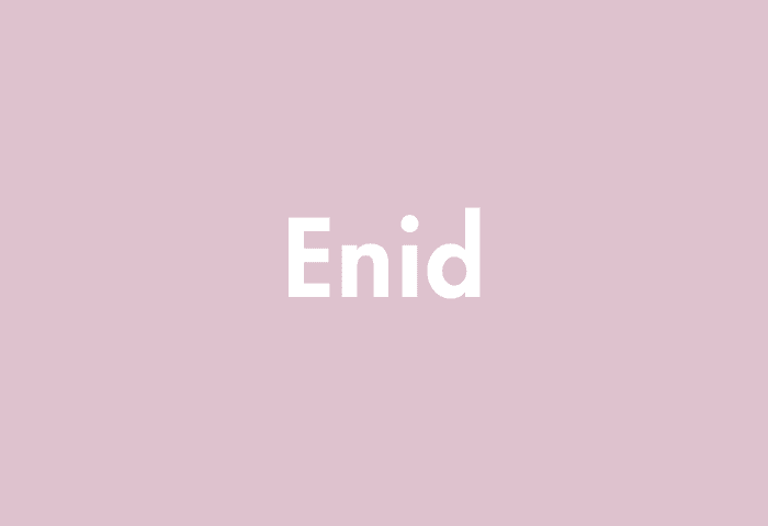 Enid meaning