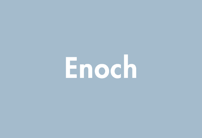 Enoch meaning