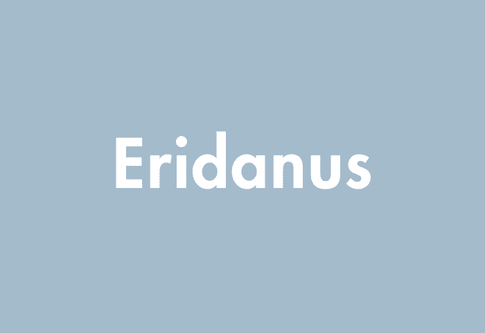 Eridanus meaning