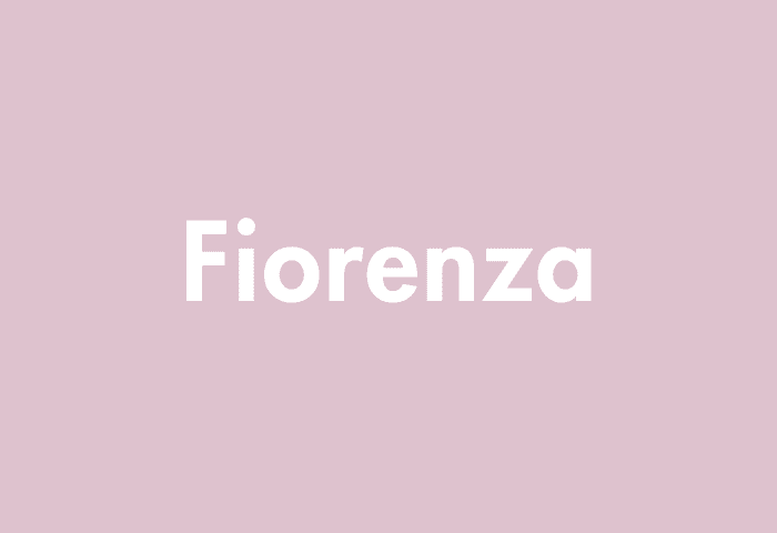 Fiorenza meaning