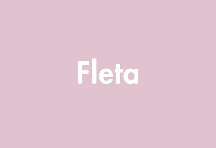Fleta meaning