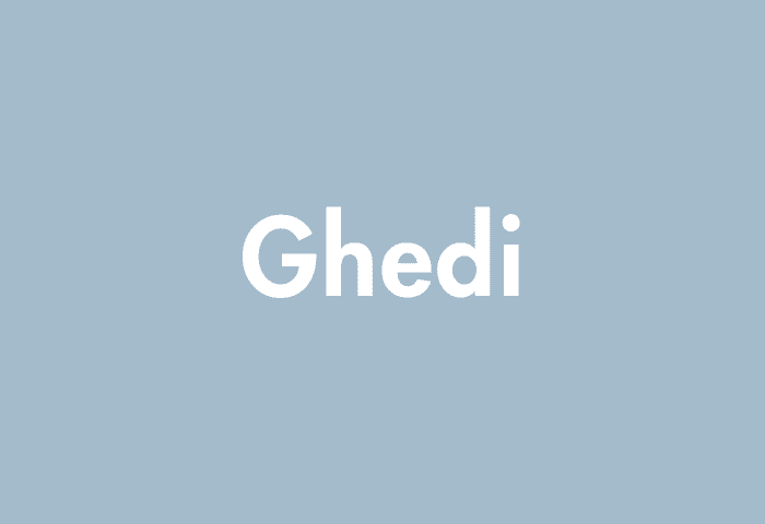 Ghedi meaning