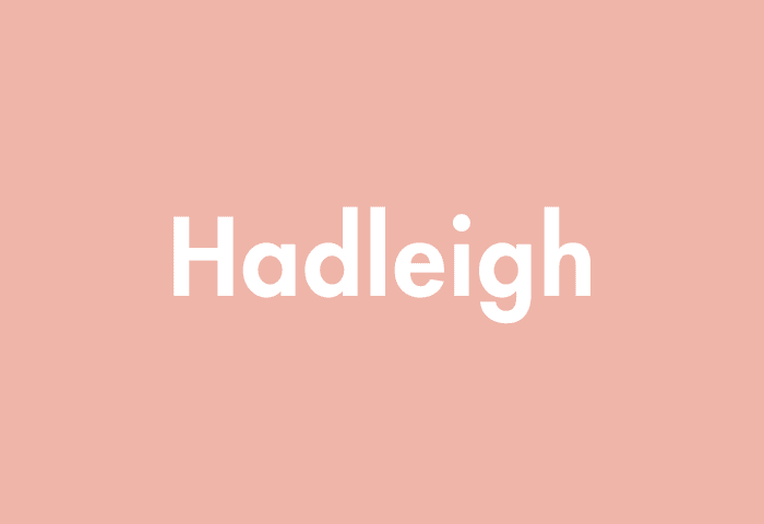 Hadleigh meaning