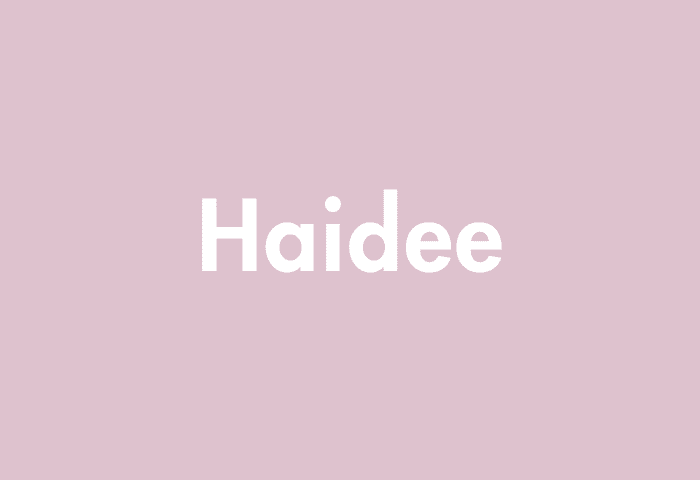 Haidee meaning