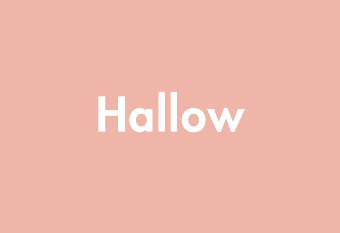 Hallow meaning