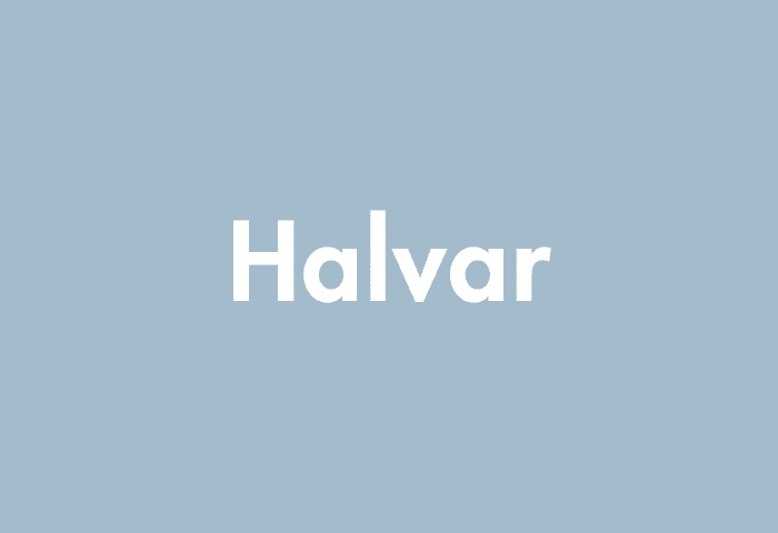 Halvar meaning
