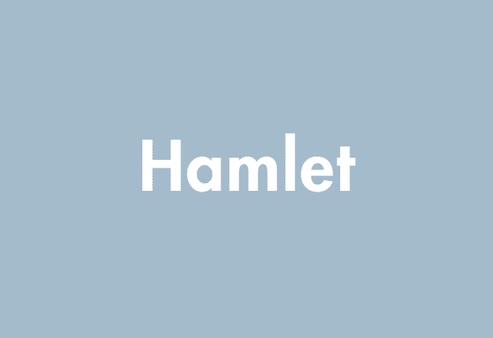 Hamlet meaning