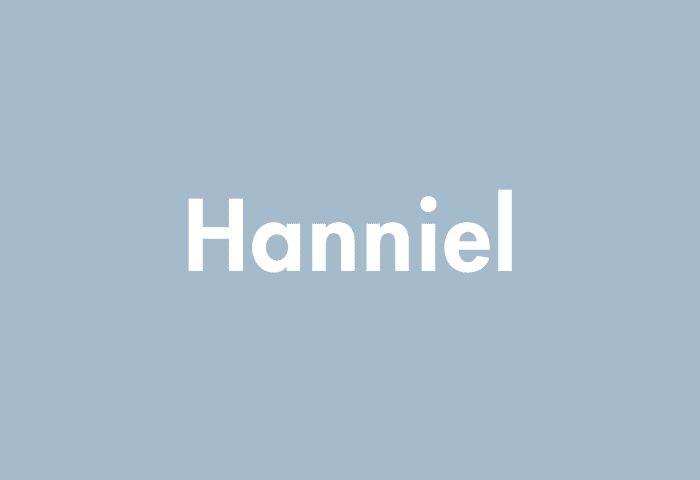Hanniel meaning