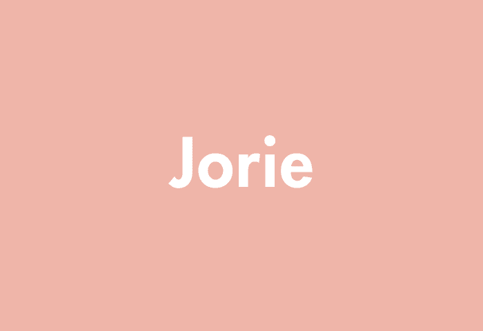 Jorie meaning