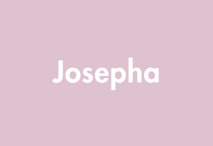 Josepha meaning