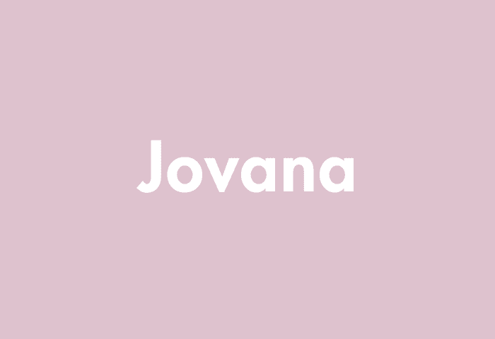 Jovana meaning