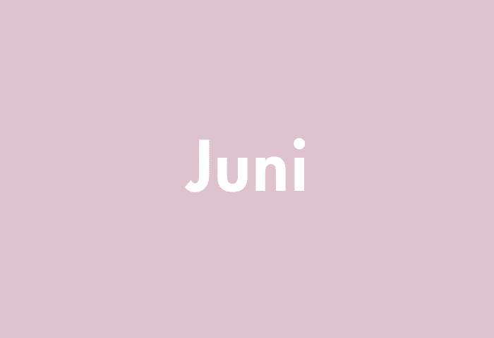 Juni meaning