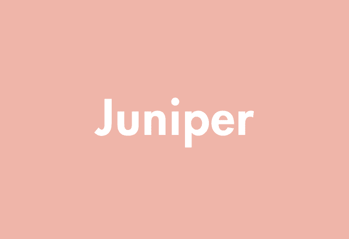 Juniper meaning