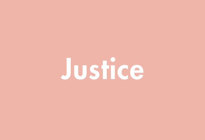 Justice meaning