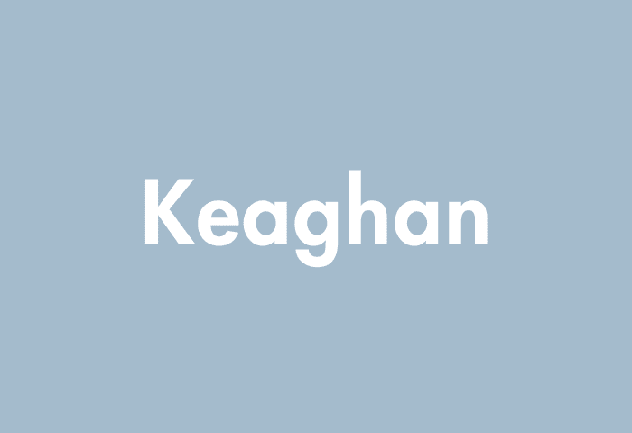 Keaghan meaning