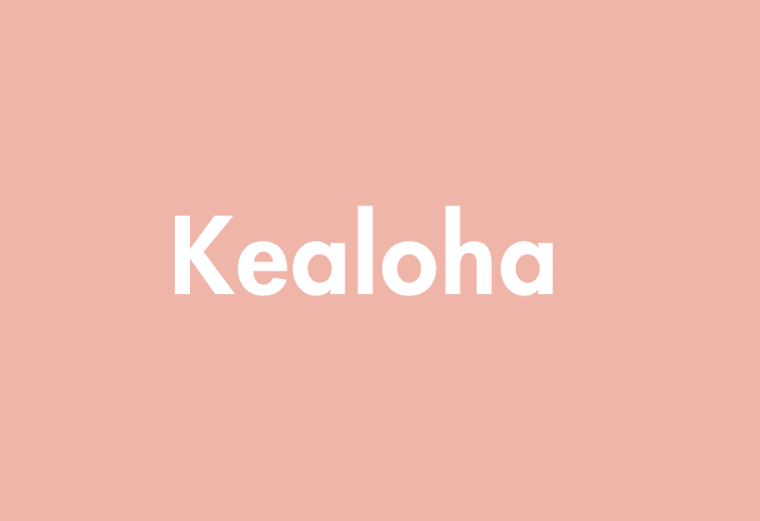 Kealoha meaning