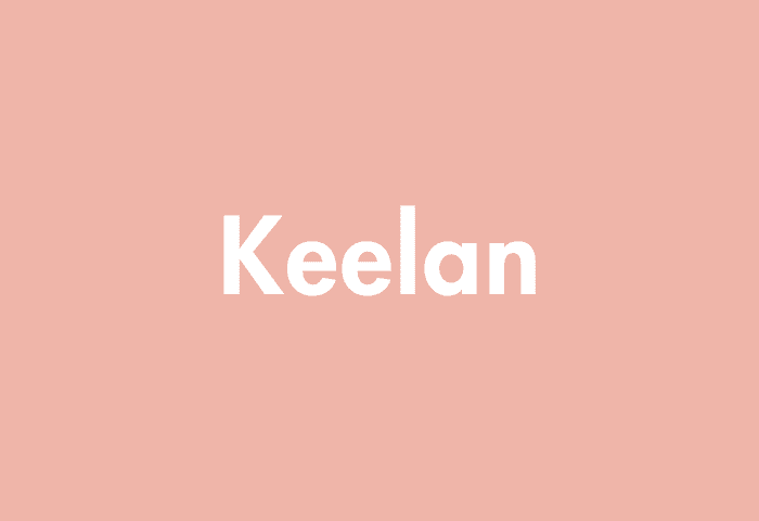 Keelan meaning
