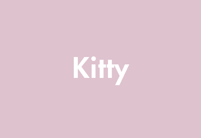 Kitty meaning