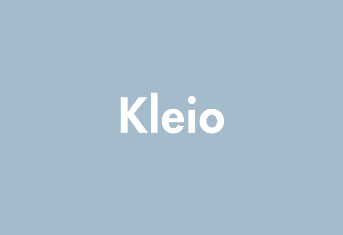Kleio meaning