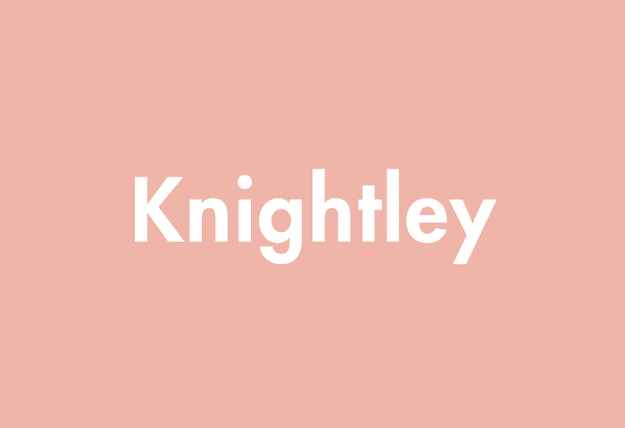 Knightley meaning