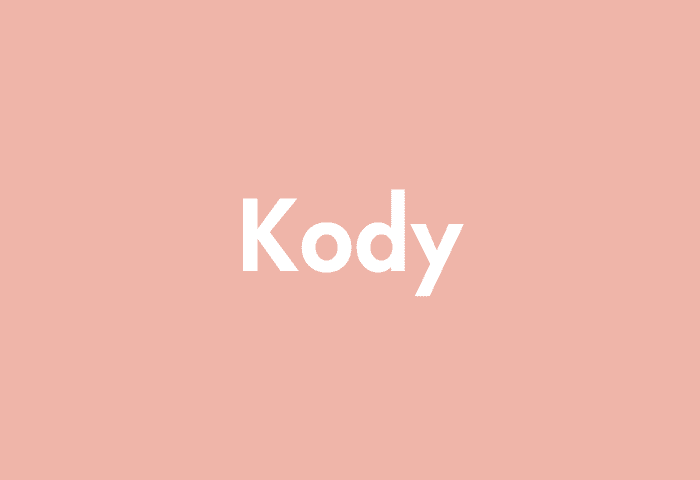 Kody meaning