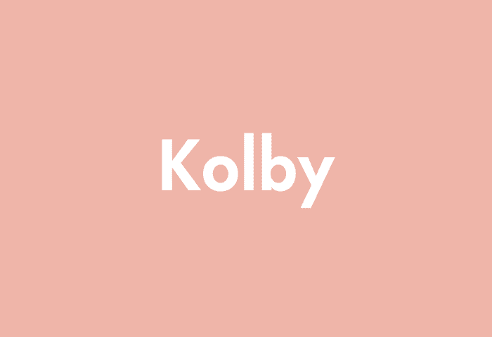 Kolby meaning