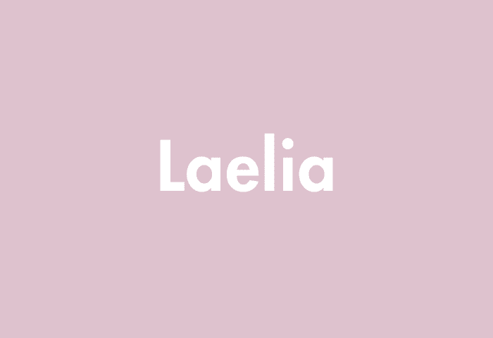 Laelia meaning