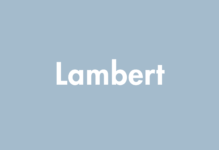 Lambert meaning