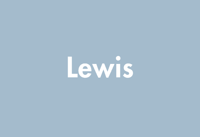 Lewis meaning