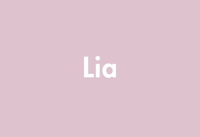 Lia meaning