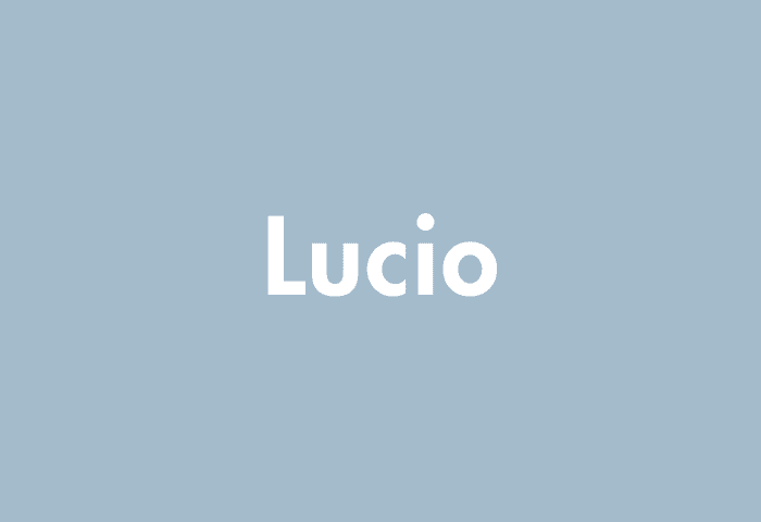 Lucio meaning