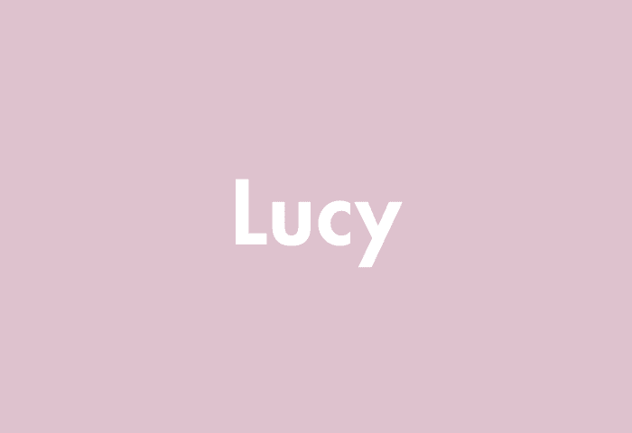 Lucy meaning