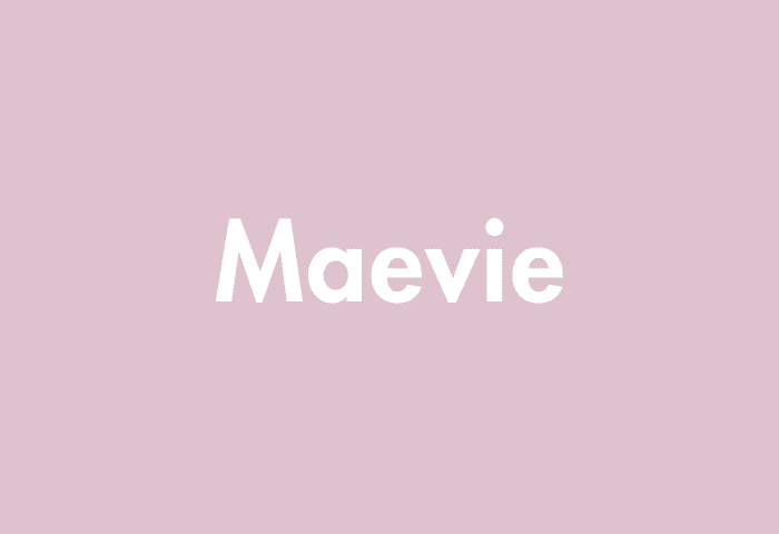 Maevie meaning