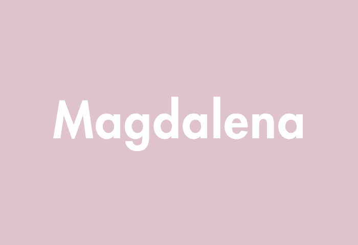 Magdalena meaning