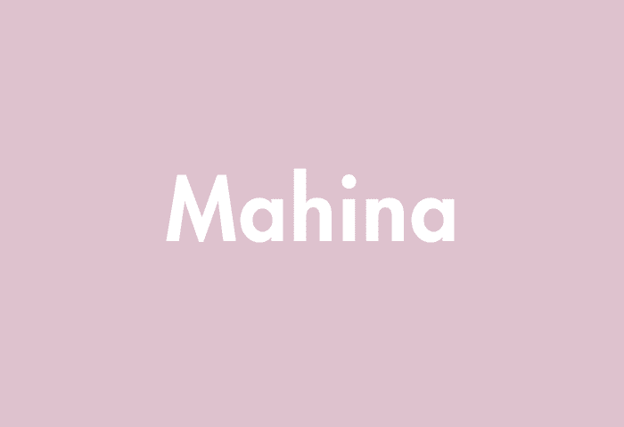 Mahina meaning