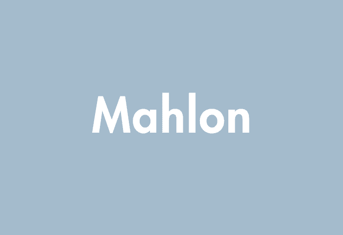 Mahlon meaning