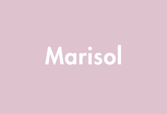 Marisol meaning