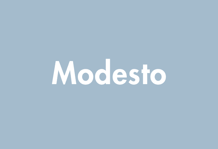 Modesto meaning