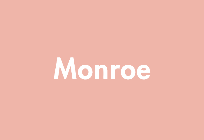Monroe meaning
