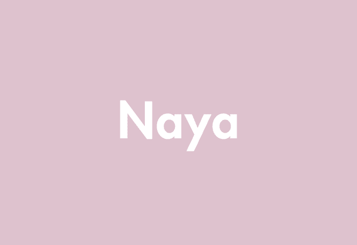 Naya meaning