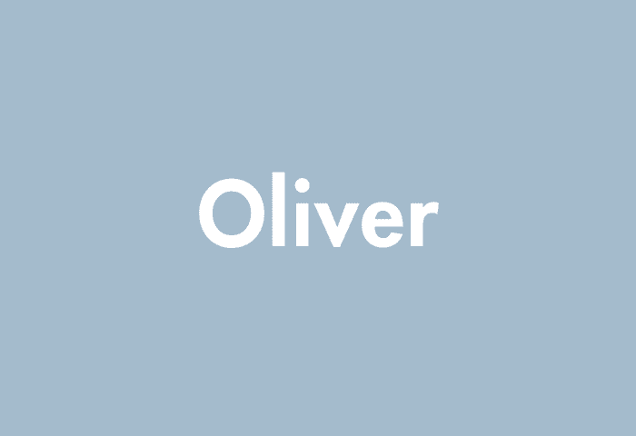 Oliver meaning