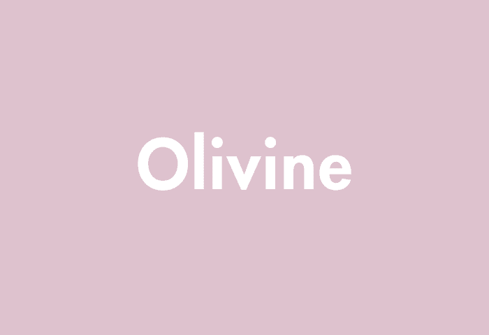 Olivine meaning