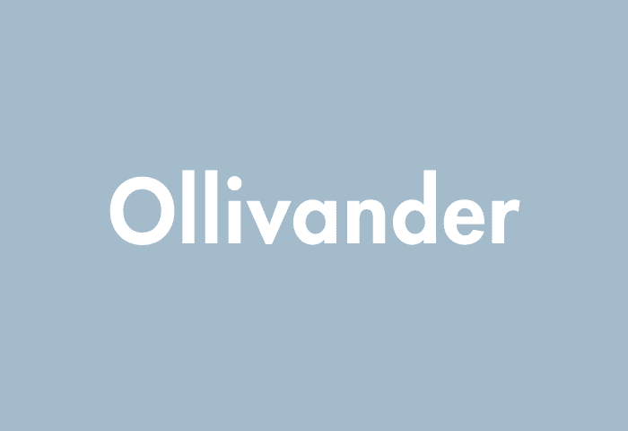 Ollivander meaning
