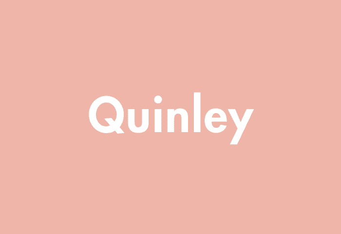 Quinley meaning
