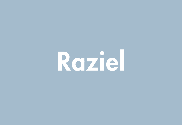 Raziel meaning