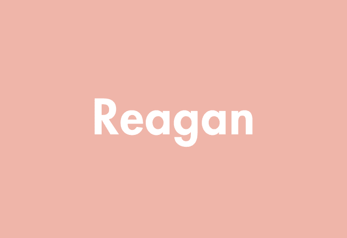 Reagan meaning